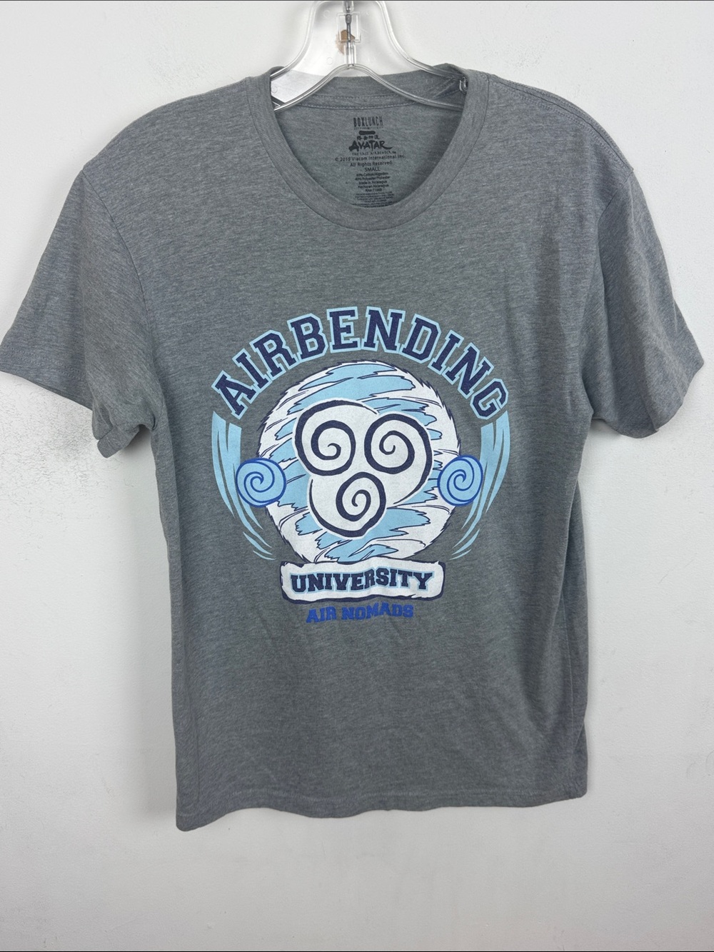 Airbending University Graphic Tee - Gray